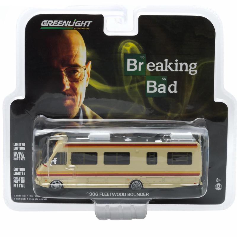 ミニカー 1/64 Breaking Bad 1986 FLEETWOOD BOUNDER Miniatura - 1:64 - 1986 Fleetwood Bounder RV - Breaking Bad